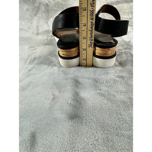 Franco Sarto Womens shoes size 8 chiara strappy sandals with wedge heel - Picture 6 of 16